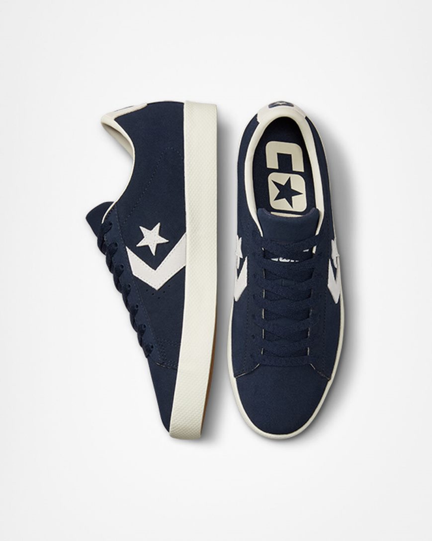 Converse CONS PL Vulc Pro Semsket Skinn Skatesko Dame Obsidian Obsidian | 512UCKISN