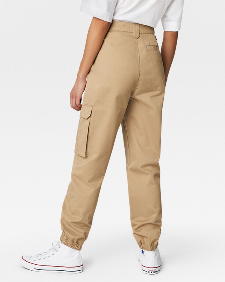 Converse Cargo Joggebukser Dame Khaki | 560AVJYTR