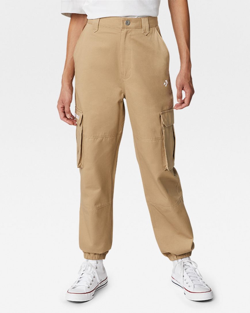 Converse Cargo Joggebukser Dame Khaki | 560AVJYTR