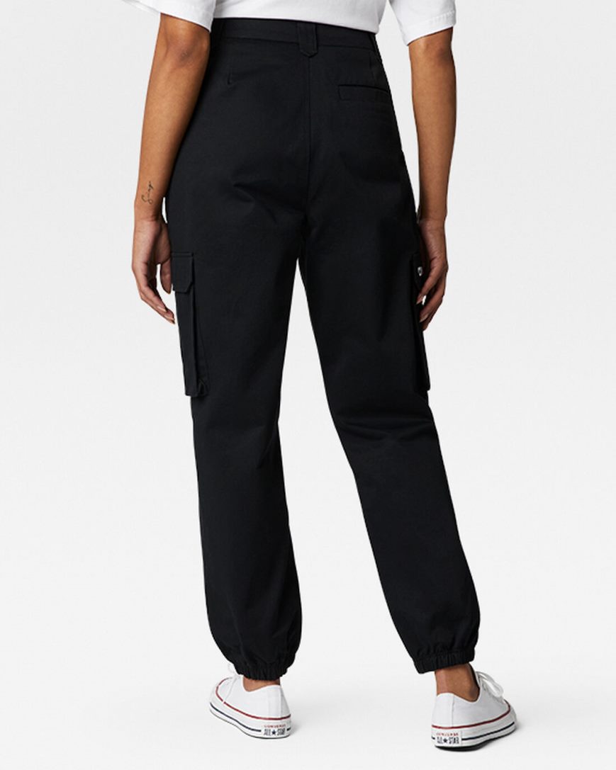 Converse Cargo Joggebukser Dame Svarte | 019MFEVCJ