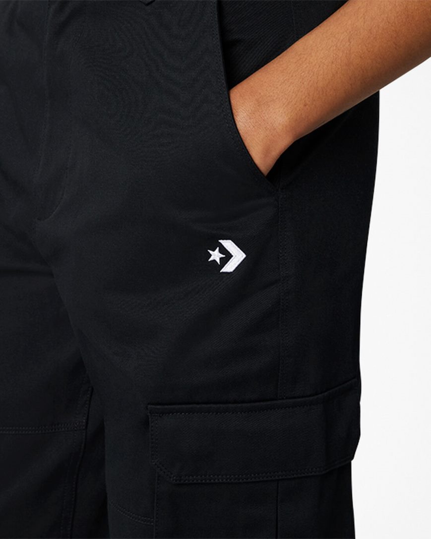Converse Cargo Joggebukser Dame Svarte | 019MFEVCJ