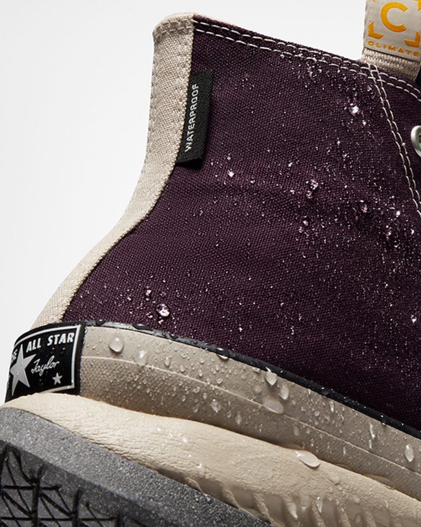Converse Chuck 70 AT-CX Counter Climate Høye Sko Dame Svarte Rosa Obsidian | 496PJEYOZ