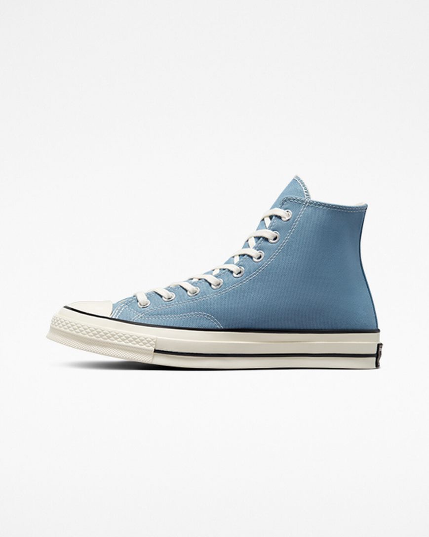 Converse Chuck 70 Canvas Høye Sko Herre Indigo Svarte | 518FGLRYZ