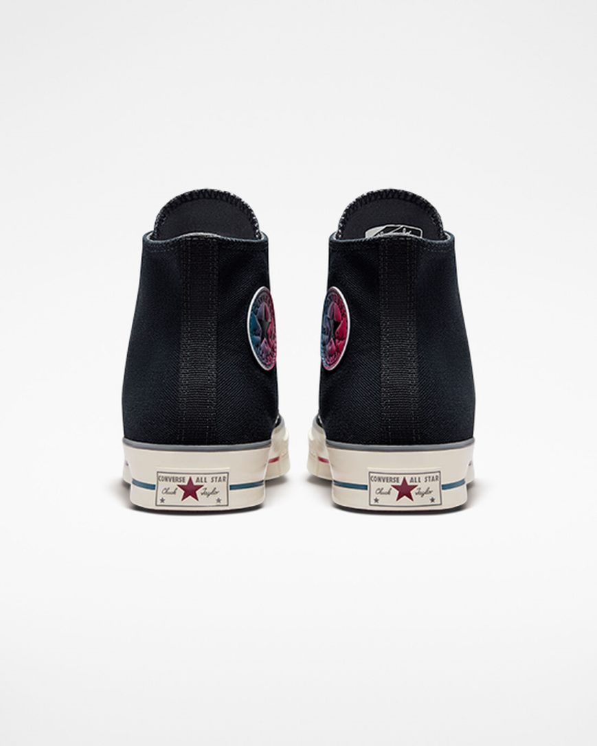 Converse Chuck 70 Color Fade Høye Sko Herre Svarte Grå | 815BPNXCR