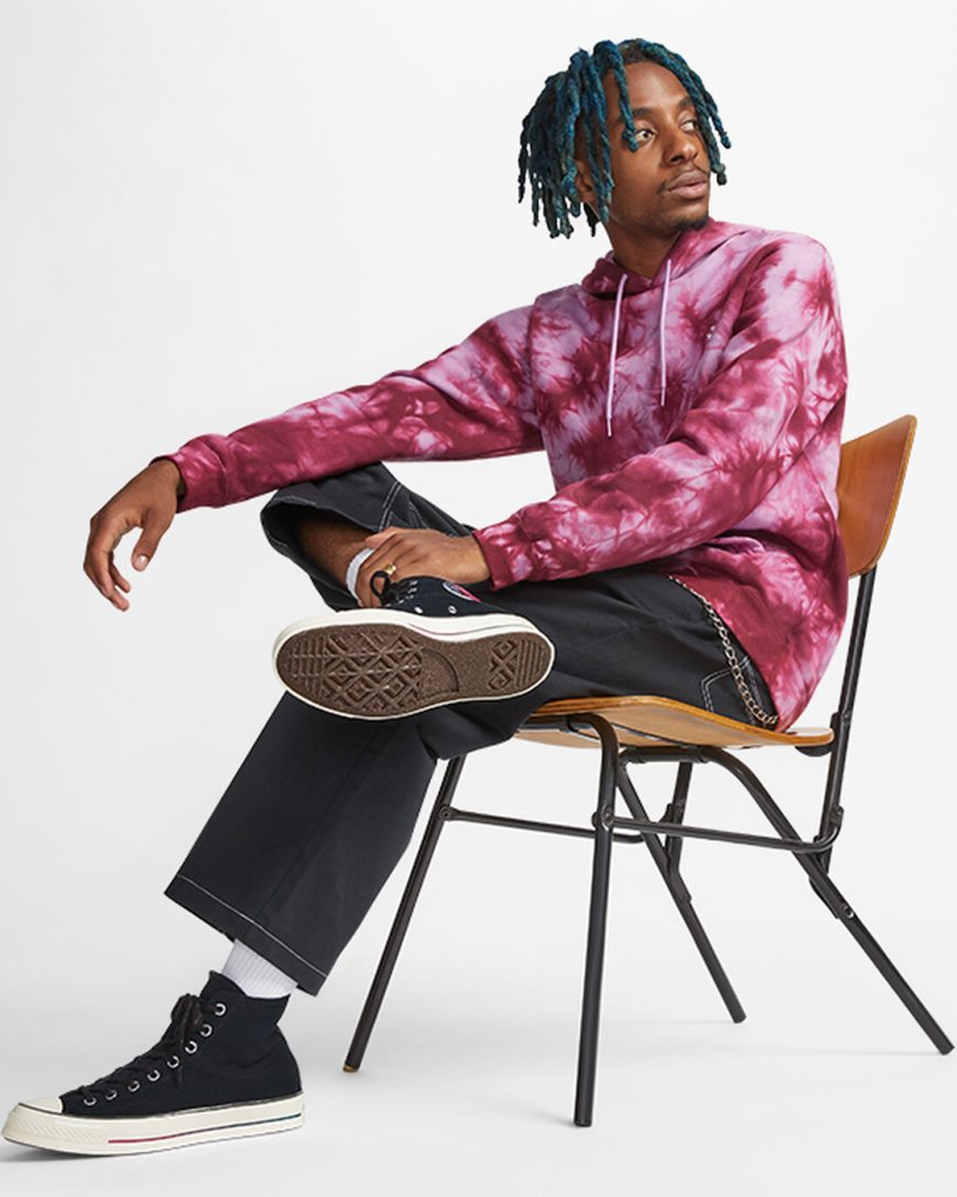 Converse Chuck 70 Color Fade Høye Sko Herre Svarte Grå | 815BPNXCR