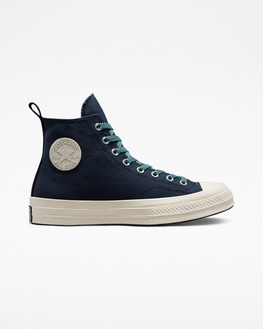 Converse Chuck 70 Counter Climate GORE-TEX Høye Sko Herre Obsidian Lyse Turkis | 974NYJQAI