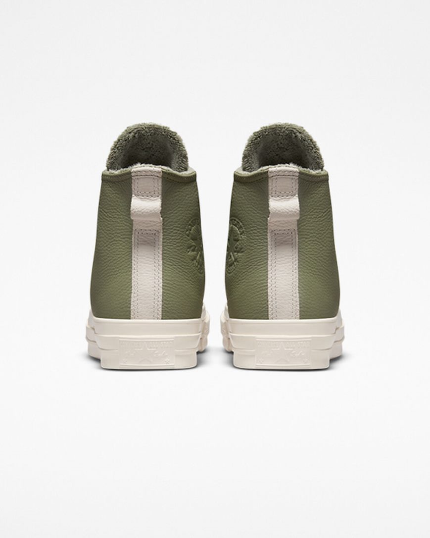 Converse Chuck 70 Counter Climate Høye Sko Dame Olivengrønne | 149BRZLAY