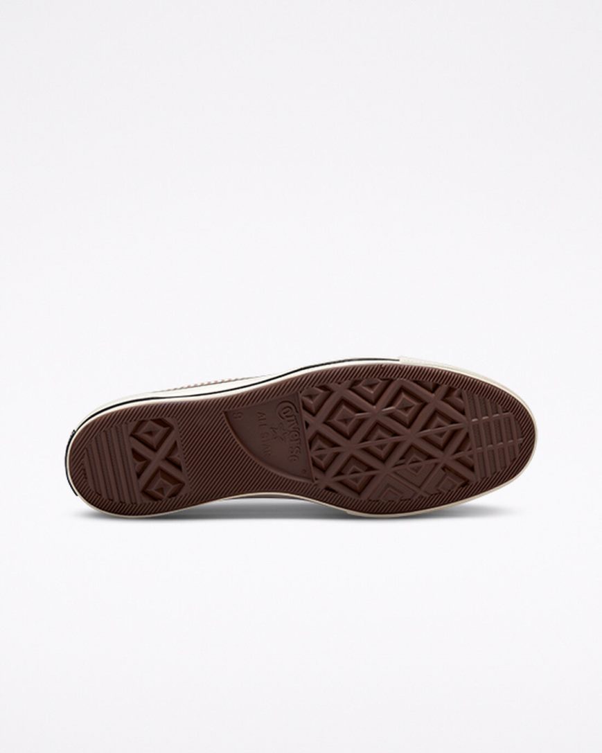 Converse Chuck 70 Crafted Stripe Lave Sko Dame Olivengrønne | 045QEHMLJ