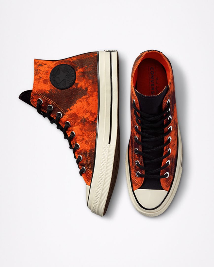 Converse Chuck 70 GORE-TEX® Høye Sko Dame Oransje Svarte | 061JNVPAK