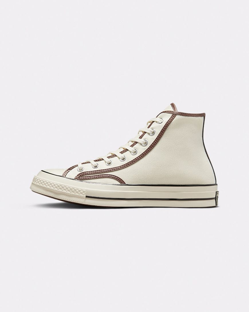 Converse Chuck 70 Heavyweight Canvas Høye Sko Herre Beige Brune | 075MIZGJW