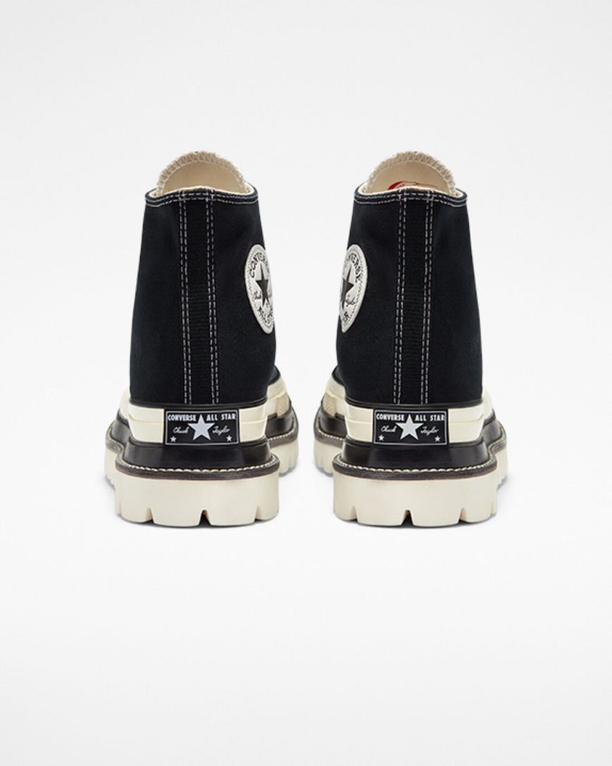 Converse Chuck 70 LTD Lugged Høye Platform Sko Herre Svarte | 180MLQVGE