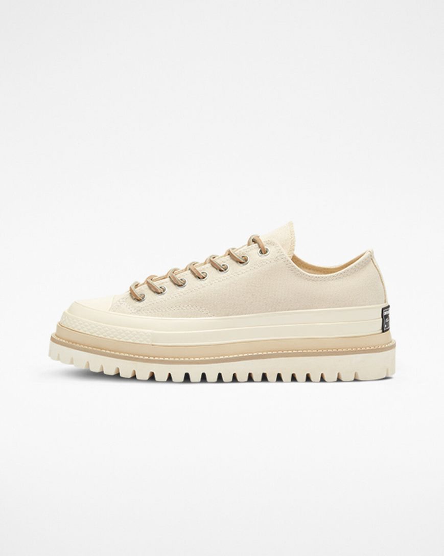 Converse Chuck 70 LTD Lugged Lave Platform Sko Herre Beige | 529PIXDSM