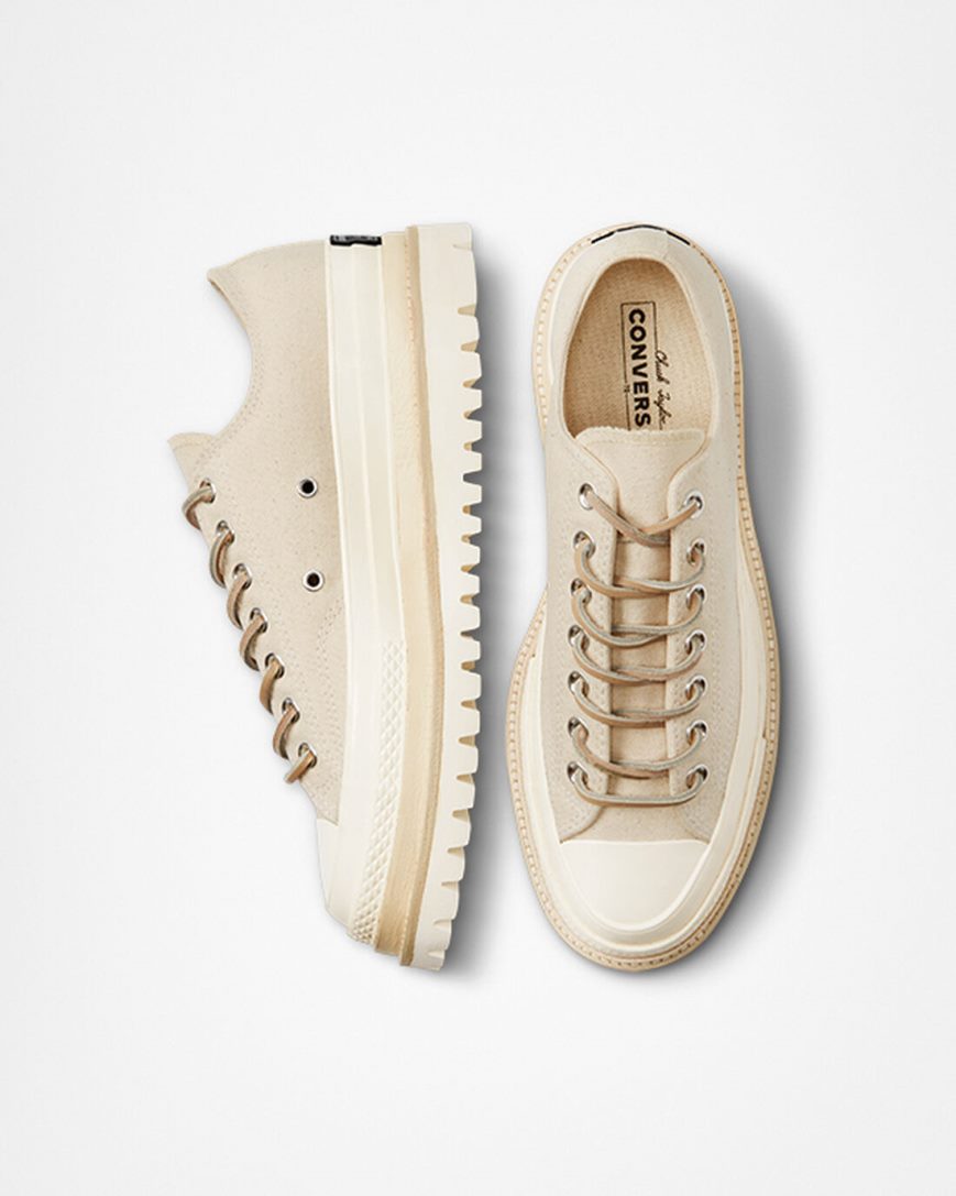 Converse Chuck 70 LTD Lugged Lave Platform Sko Herre Beige | 529PIXDSM
