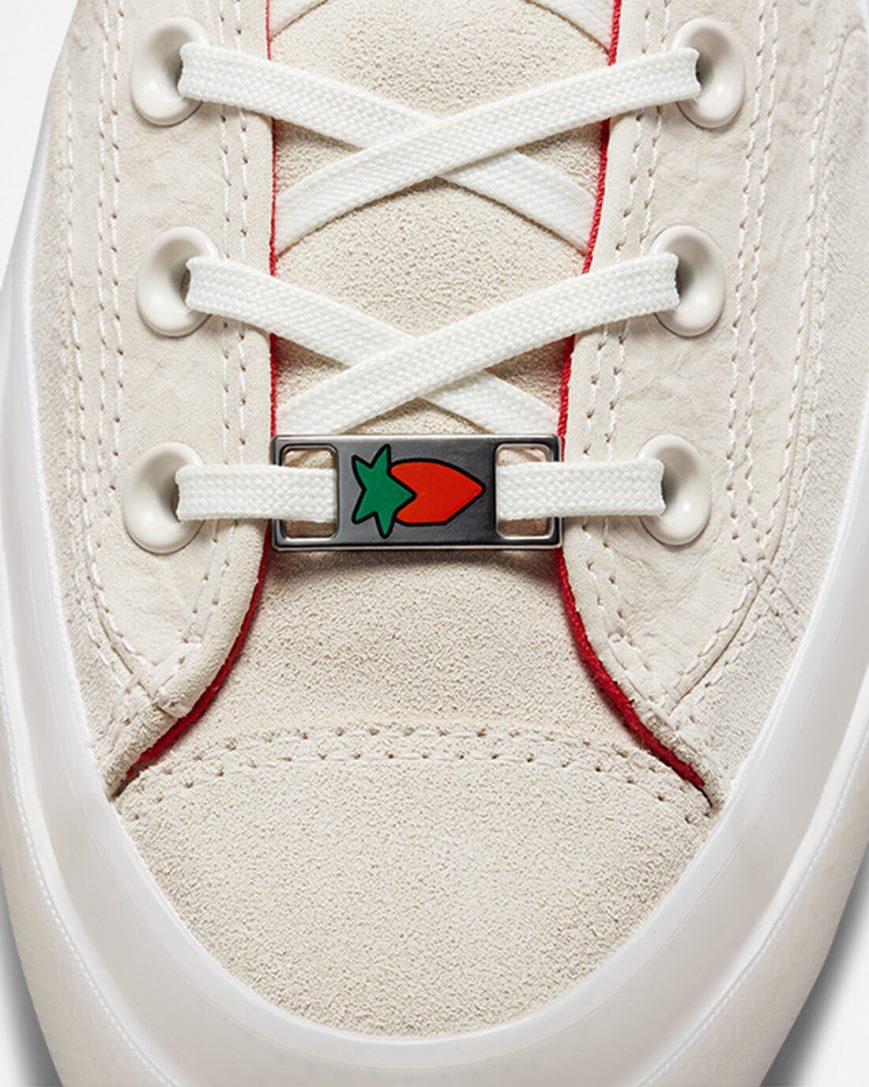 Converse Chuck 70 Marquis Year of the Rabbit Høye Sko Dame Beige Rød Hvite | 390VMEOXL
