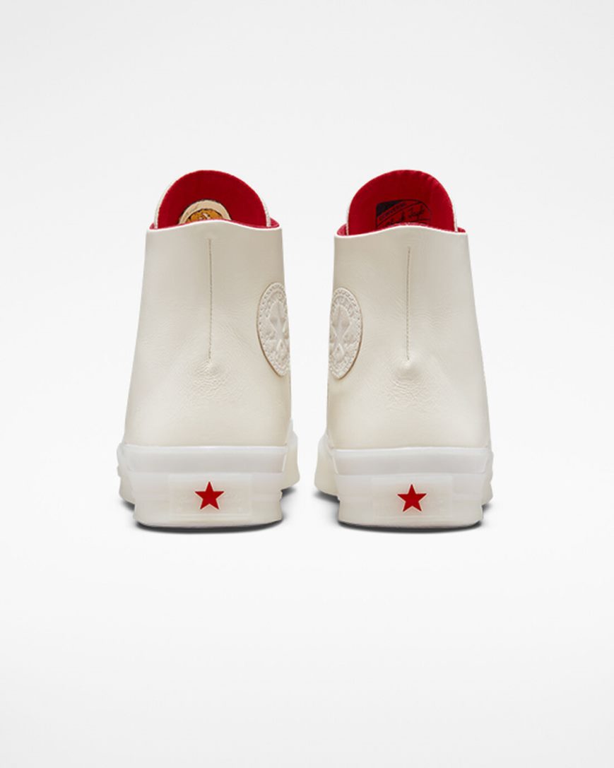 Converse Chuck 70 Marquis Year of the Rabbit Høye Sko Herre Beige Rød Hvite | 561JAZXBK