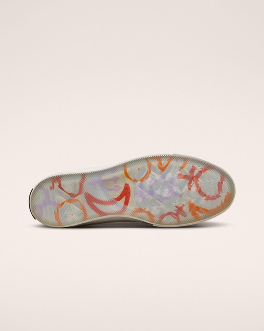 Converse Chuck 70 Mystic Symbols Høye Sko Dame Svarte Hvite | 603DZTCXG