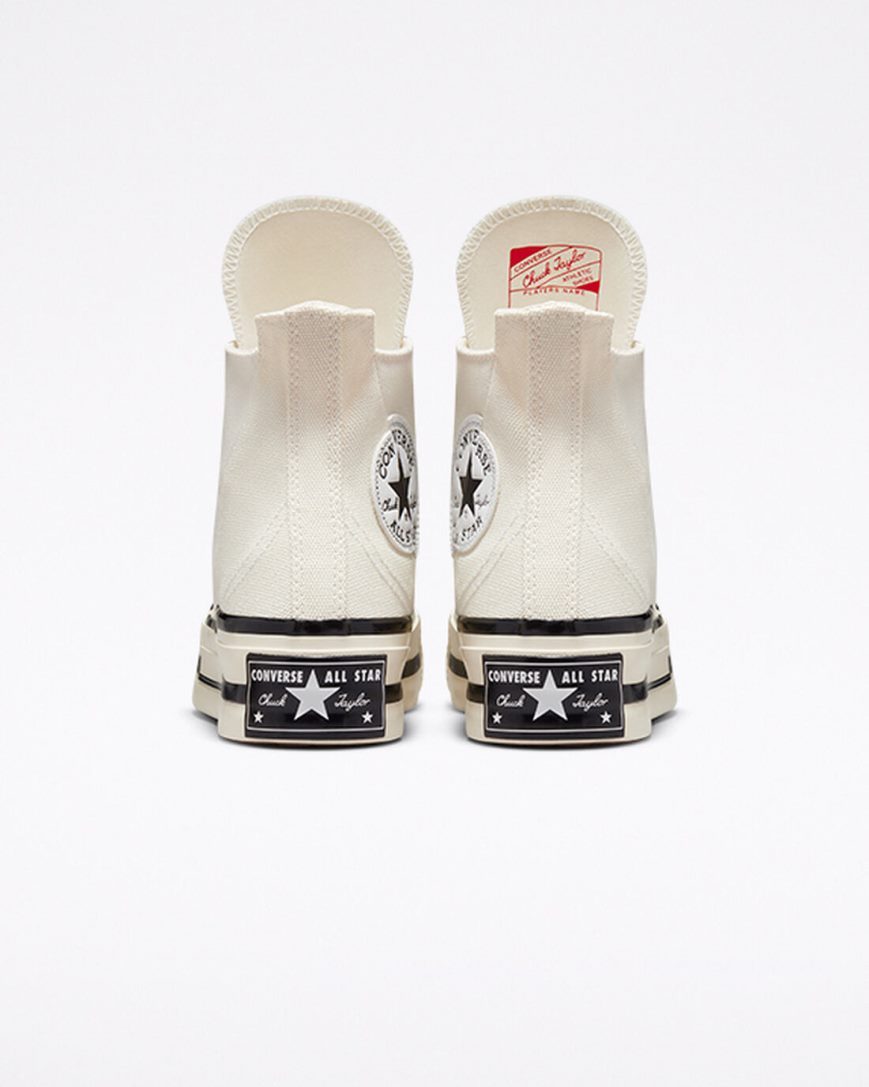 Converse Chuck 70 Plus Høye Sko Herre Beige Svarte | 305AGVFJT