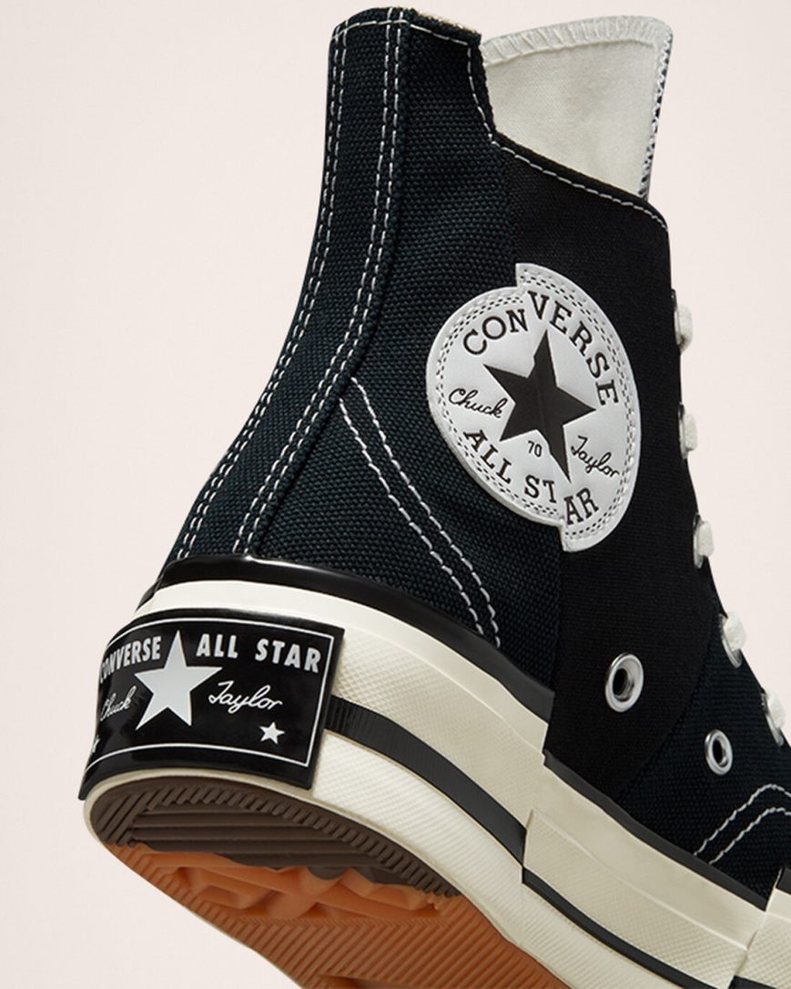 Converse Chuck 70 Plus Høye Sko Herre Svarte | 640QUDWRG