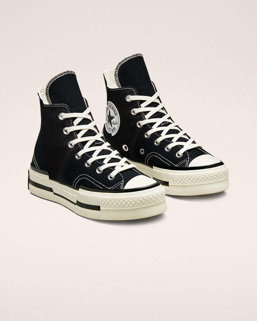 Converse Chuck 70 Plus Høye Sko Herre Svarte | 640QUDWRG