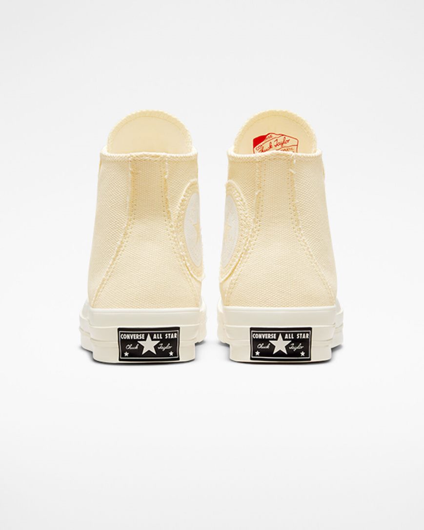 Converse Chuck 70 Raw Edge Høye Sko Dame Beige | 086BJFXYP