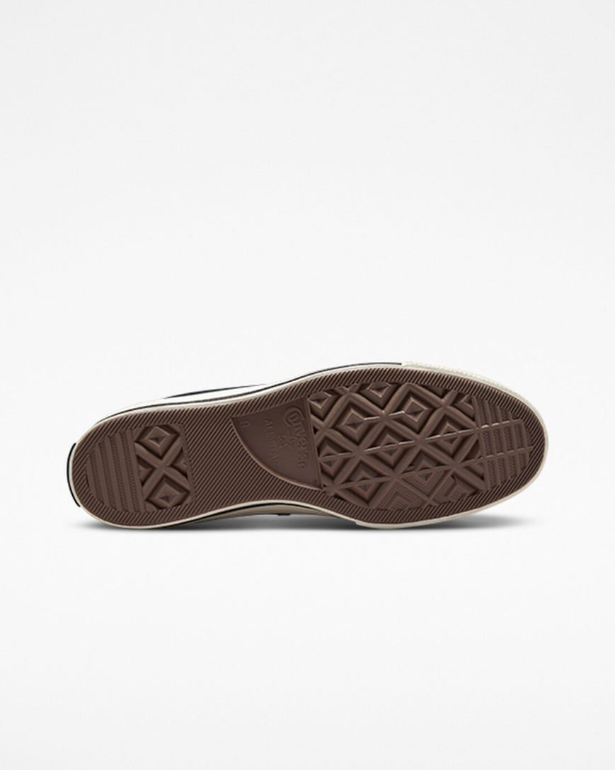 Converse Chuck 70 Semsket Skinn Høye Sko Dame Svarte | 054QWHAPB