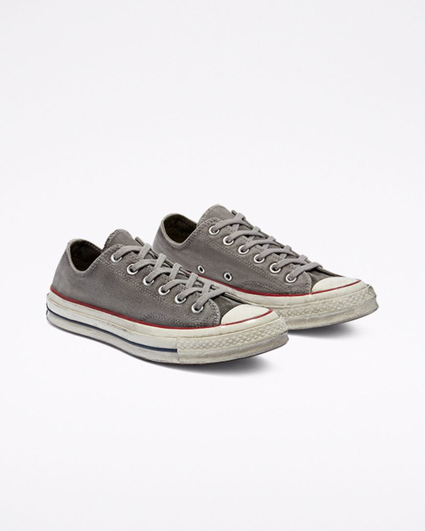 Converse Chuck 70 Smoked Canvas Lave Sko Herre Hvite | 079BLVAGF