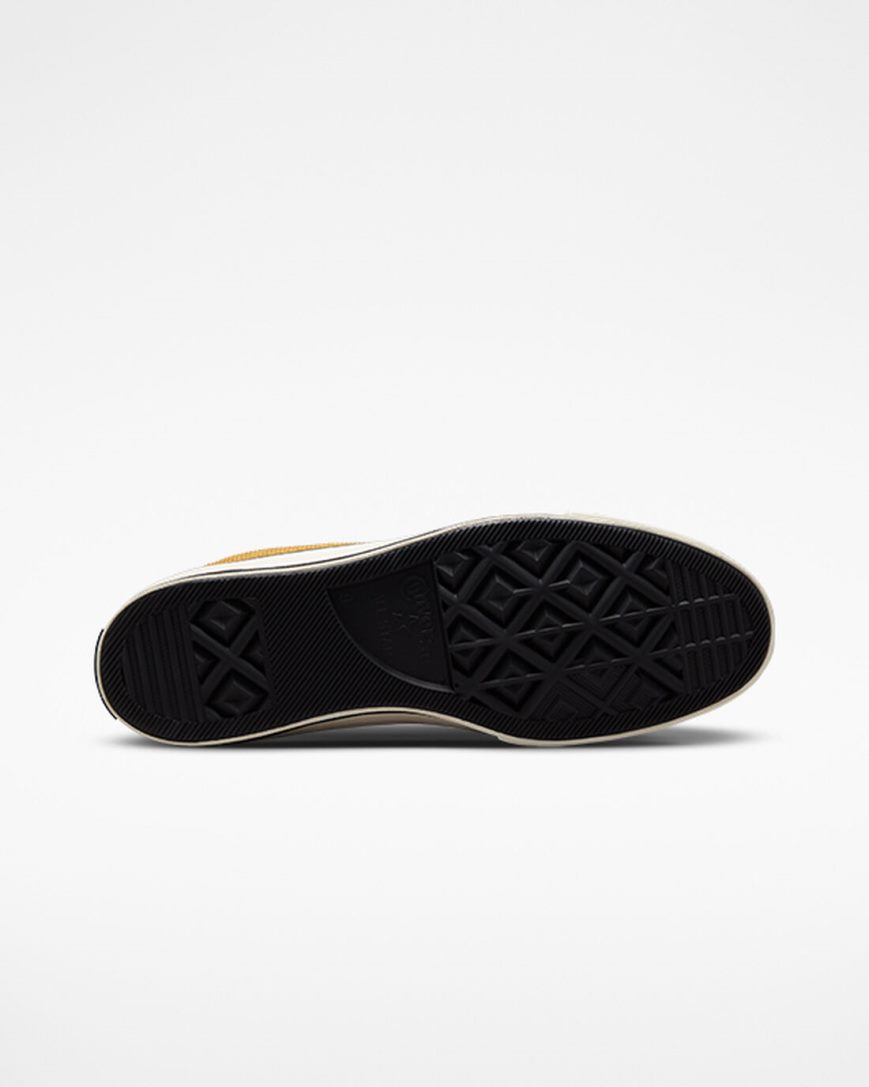 Converse Chuck 70 Textured Tri-Panel Høye Sko Dame Oransje Svarte | 541VDOSGW