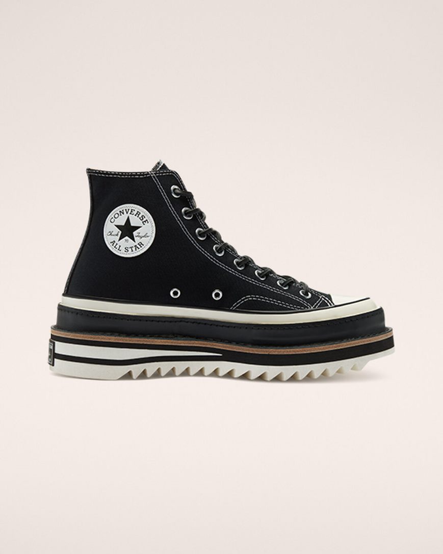 Converse Chuck 70 Trek Høye Sko Herre Svarte | 278VBYMON