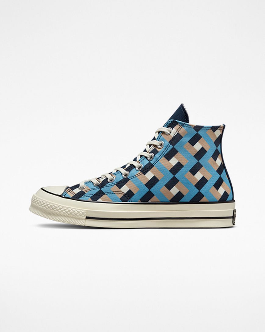 Converse Chuck 70 Twisted Classics Høye Sko Dame Obsidian Blå | 189SAXDMP