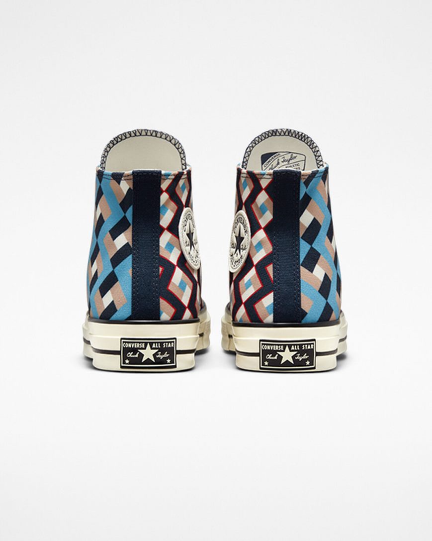 Converse Chuck 70 Twisted Classics Høye Sko Dame Obsidian Blå | 189SAXDMP