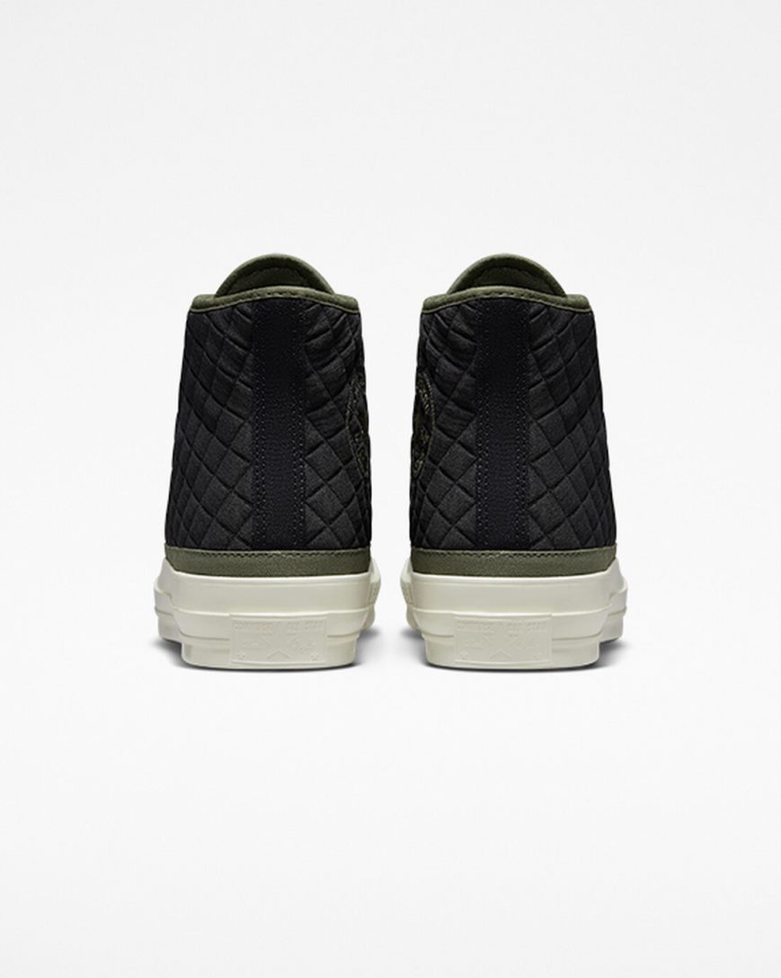 Converse Chuck 70 Vattert Høye Sko Dame Svarte | 093AQRGPZ