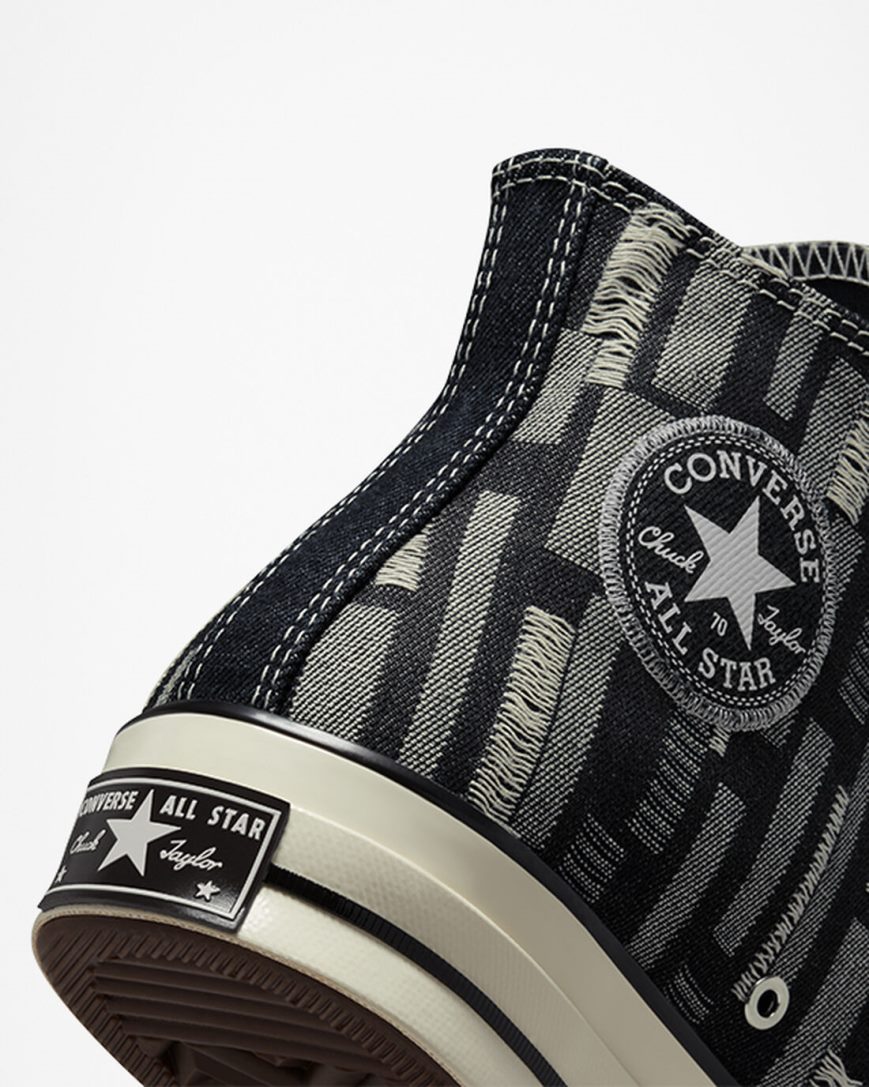 Converse Chuck 70 Workwear Denim Høye Sko Herre Obsidian Svarte | 085PRVXMS