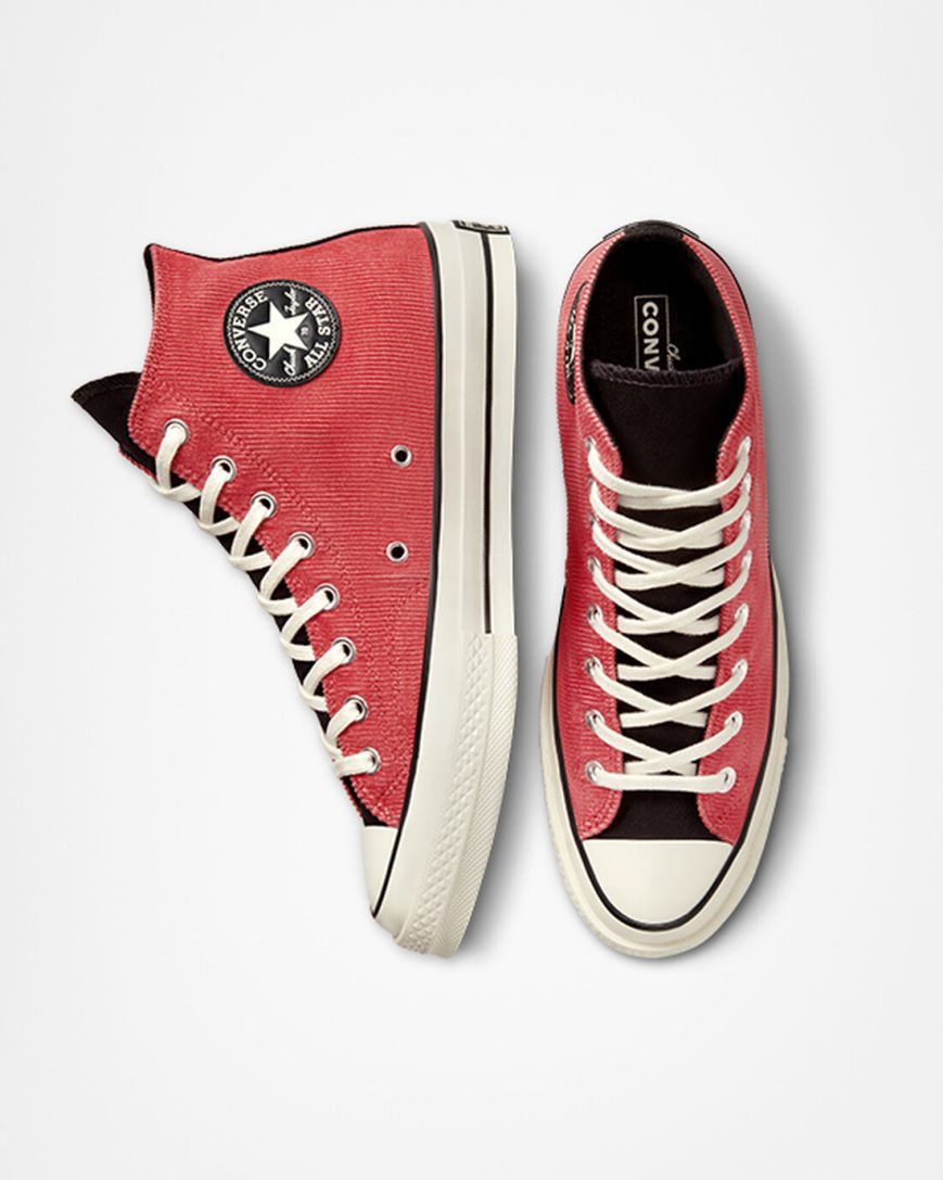 Converse Chuck 70 Workwear Høye Sko Herre Rød Svarte | 214AQBPHK