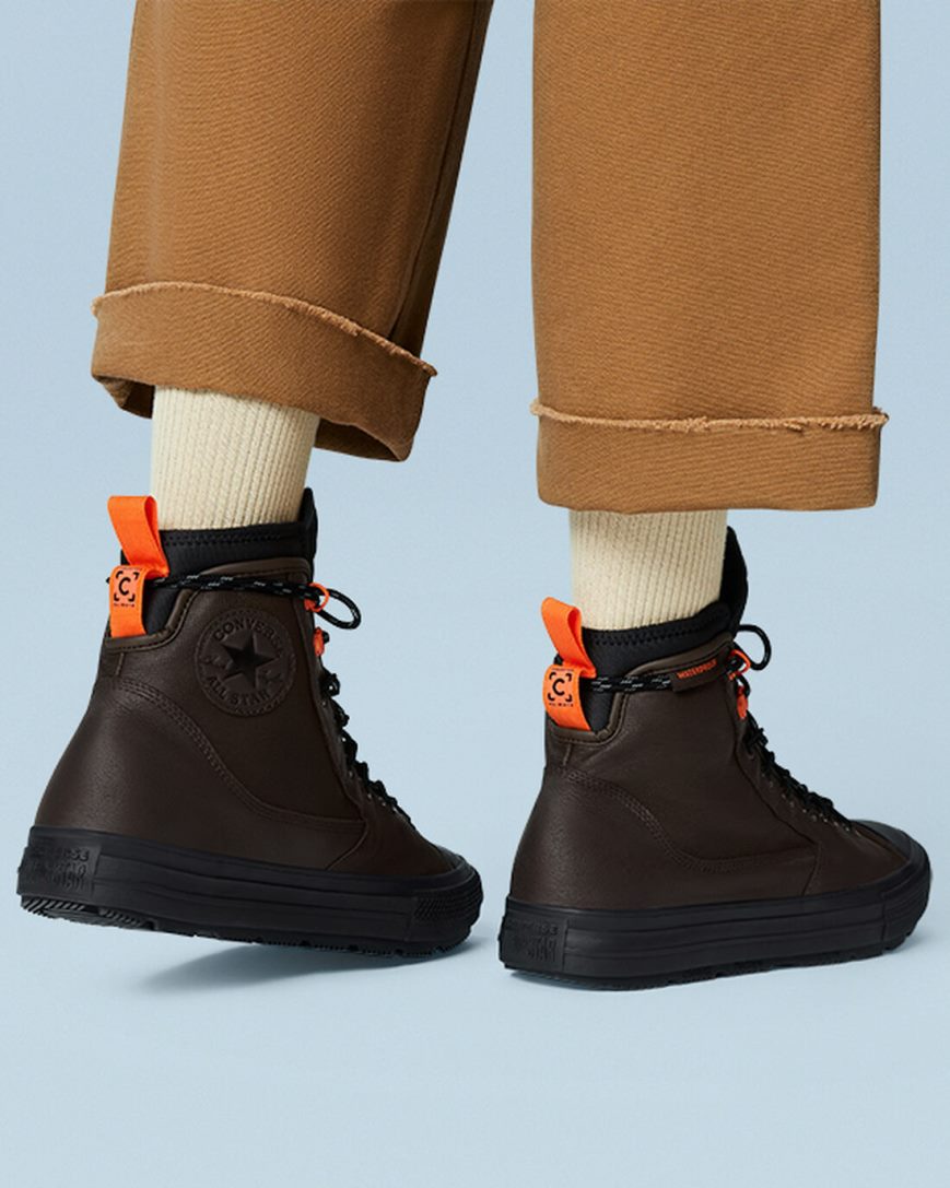 Converse Chuck Taylor All Star All Terrain Counter Climate Høye Vinterstøvler Herre Brune Brune | 627RUOLYE