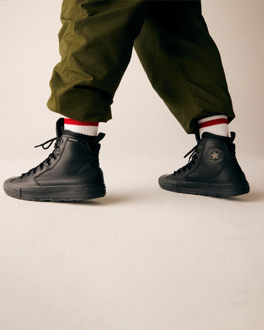 Converse Chuck Taylor All Star All Terrain Counter Climate Høye Vinterstøvler Herre Svarte | 724IVLCSJ