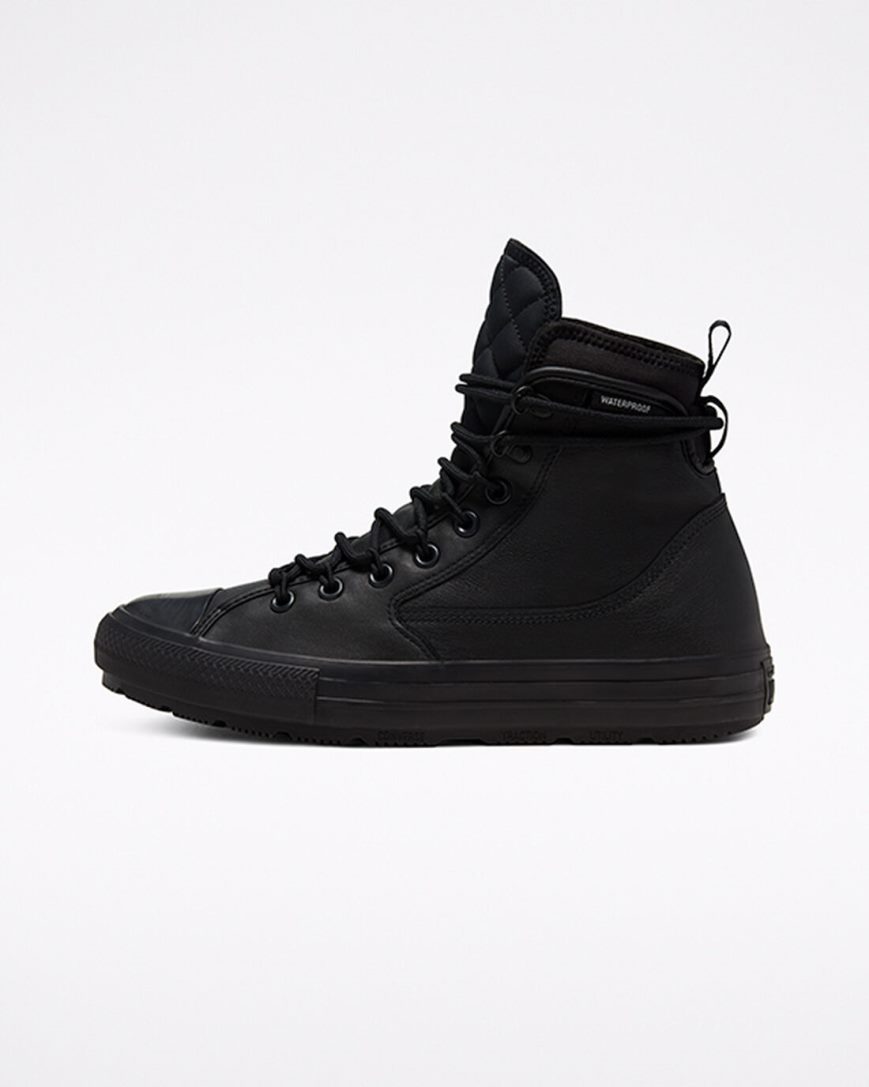 Converse Chuck Taylor All Star All Terrain Counter Climate Høye Vinterstøvler Dame Svarte | 809JRVCBK