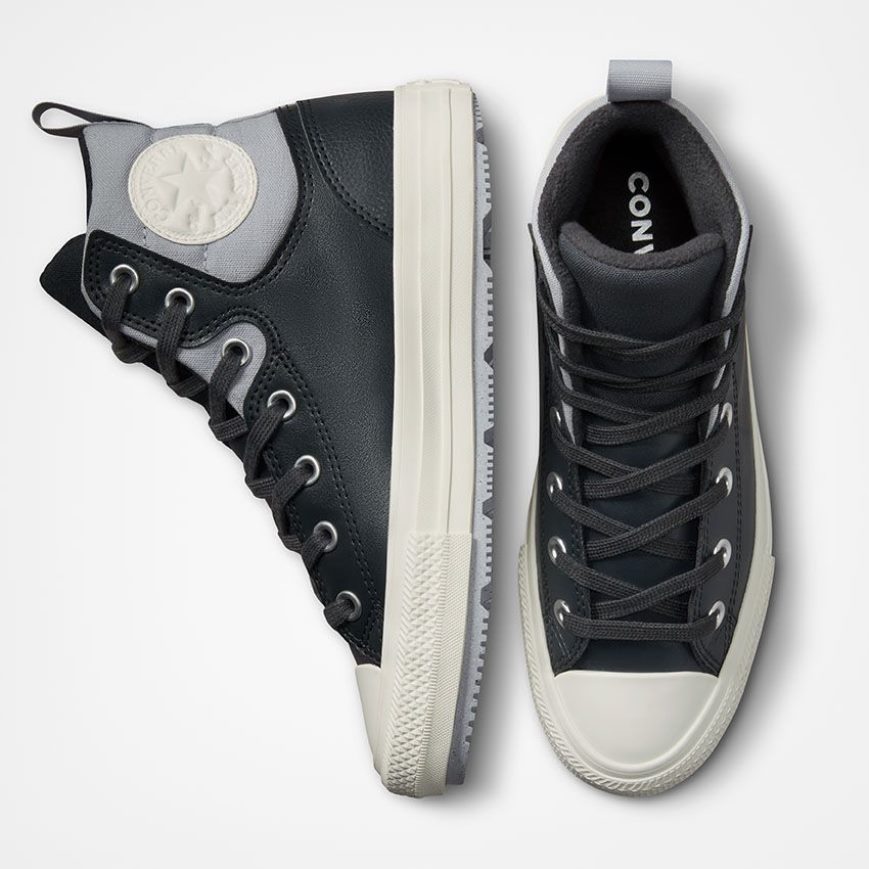 Converse Chuck Taylor All Star Berkshire Counter Climate Høye Vinterstøvler Dame Svarte | 369HXQYMV