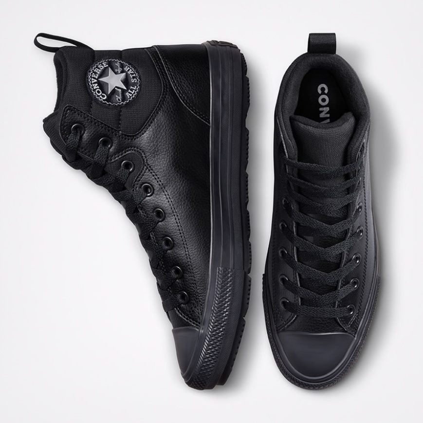 Converse Chuck Taylor All Star Berkshire Høye Vinterstøvler Dame Svarte Grå | 816NWKSYF
