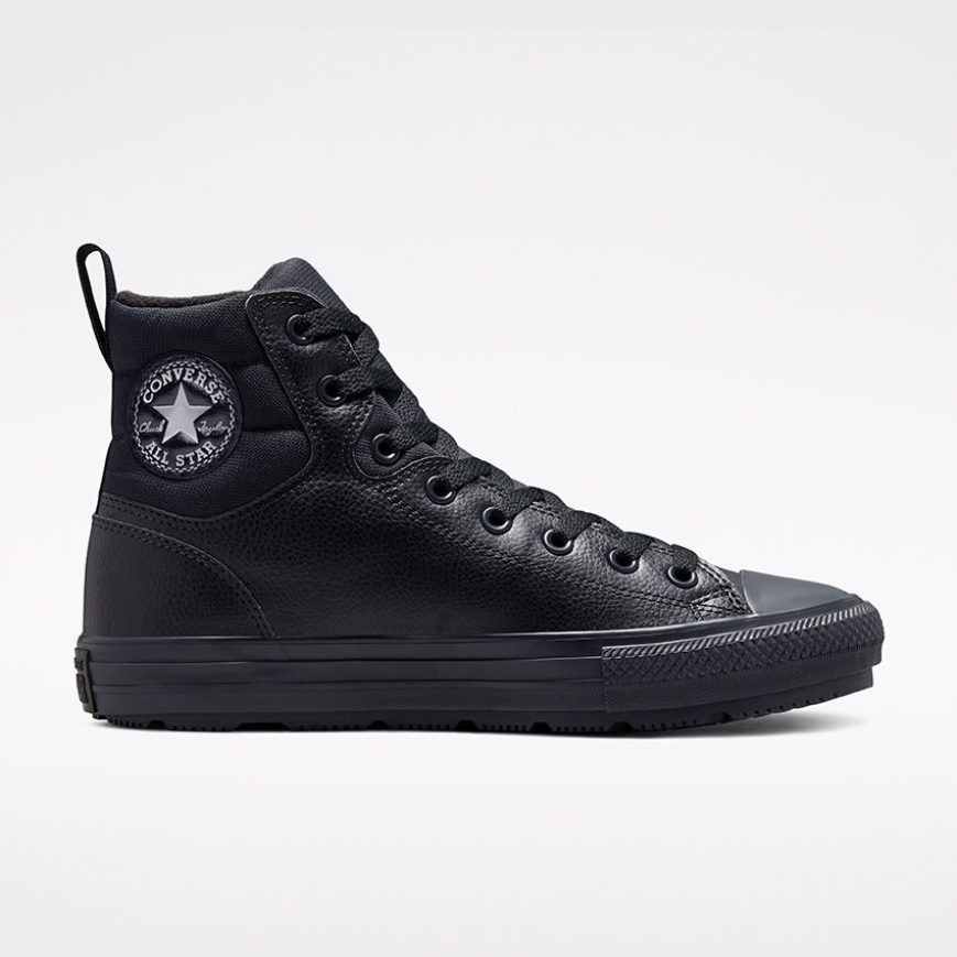 Converse Chuck Taylor All Star Berkshire Høye Vinterstøvler Dame Svarte Grå | 816NWKSYF