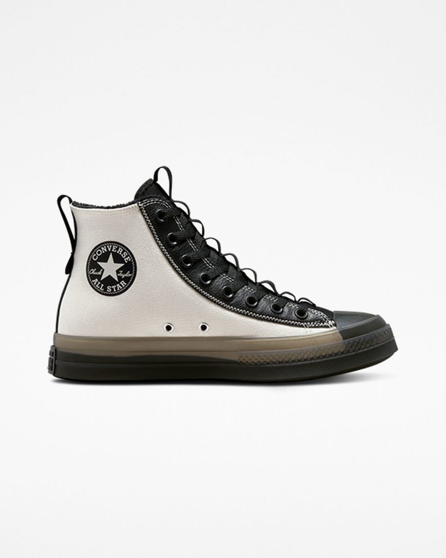 Converse Chuck Taylor All Star CX Explore Counter Climate Høye Sko Herre Beige Svarte | 021IDTFGL