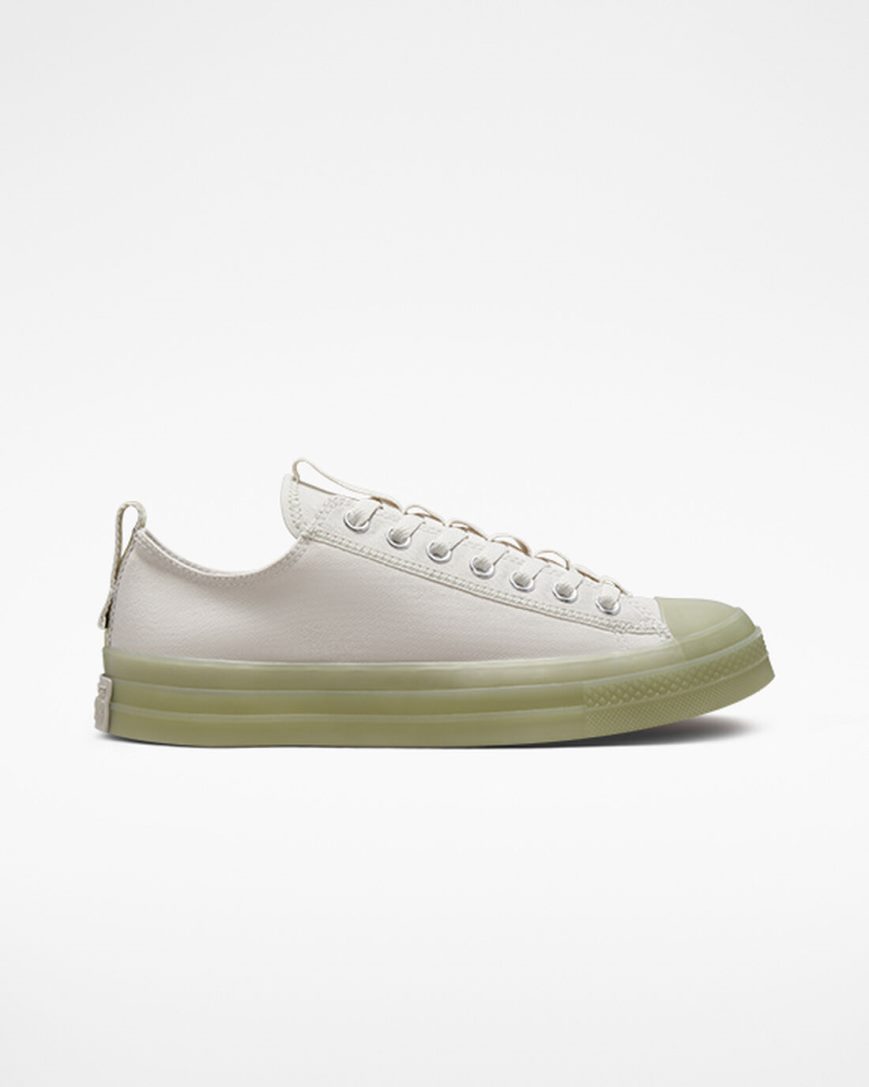 Converse Chuck Taylor All Star CX Explore Lave Sko Herre Beige Olivengrønne Sølv | 873ROWZDK