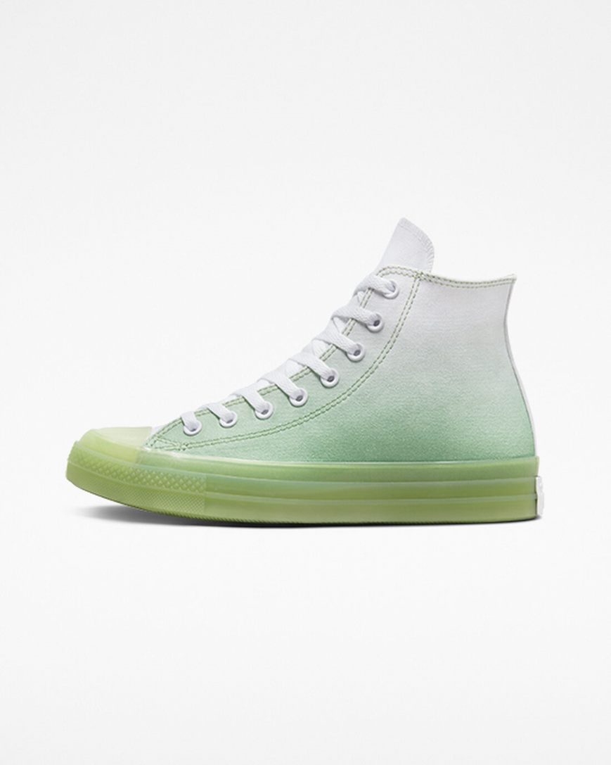 Converse Chuck Taylor All Star CX Gradient Høye Sko Dame Grønn Hvite Grønn | 872WYASFK