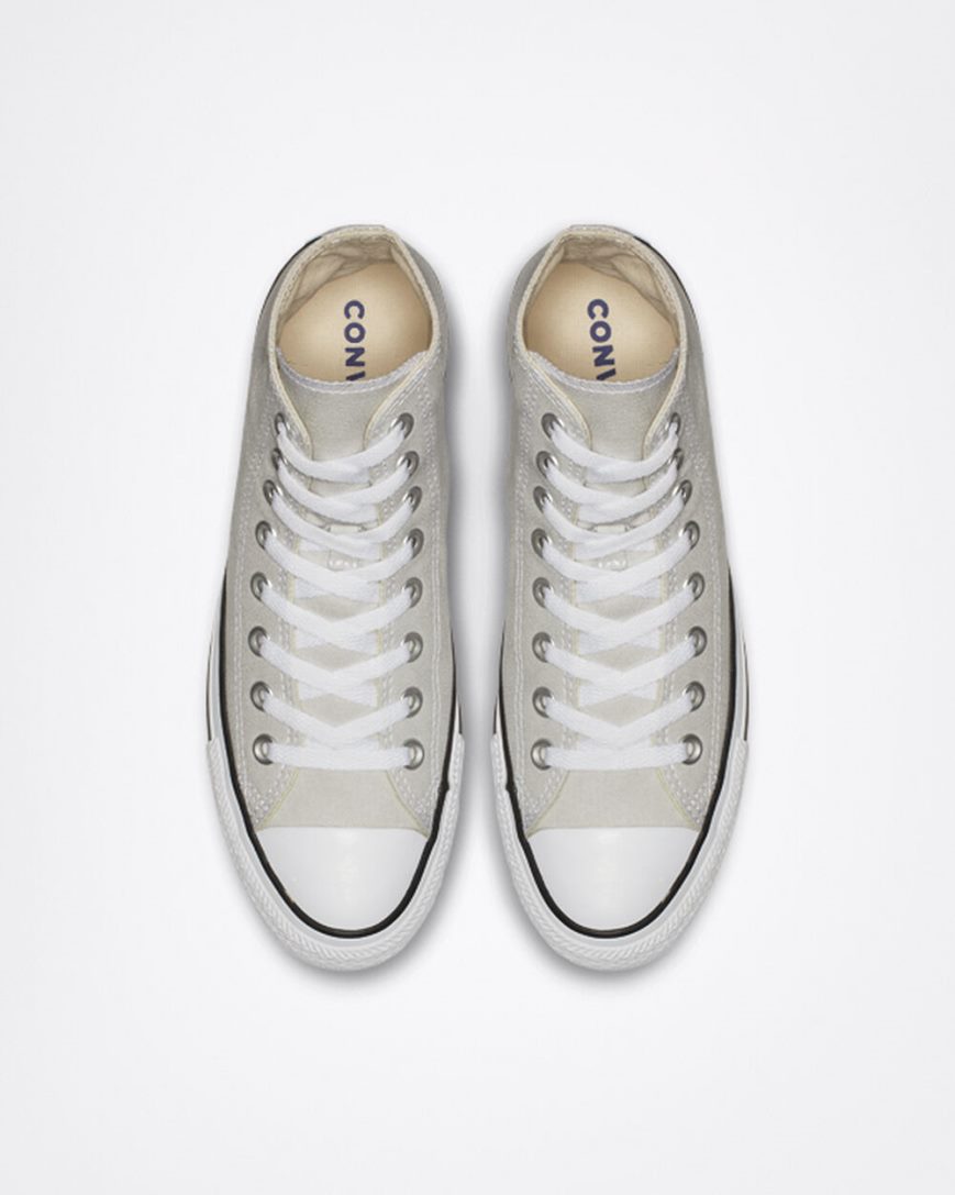 Converse Chuck Taylor All Star Classic Høye Sko Dame Lyse Grå | 017THCRUD