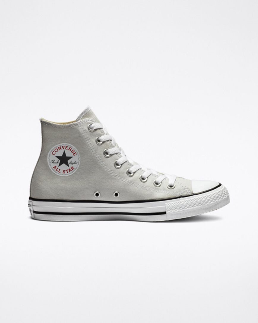 Converse Chuck Taylor All Star Classic Høye Sko Dame Lyse Grå | 017THCRUD