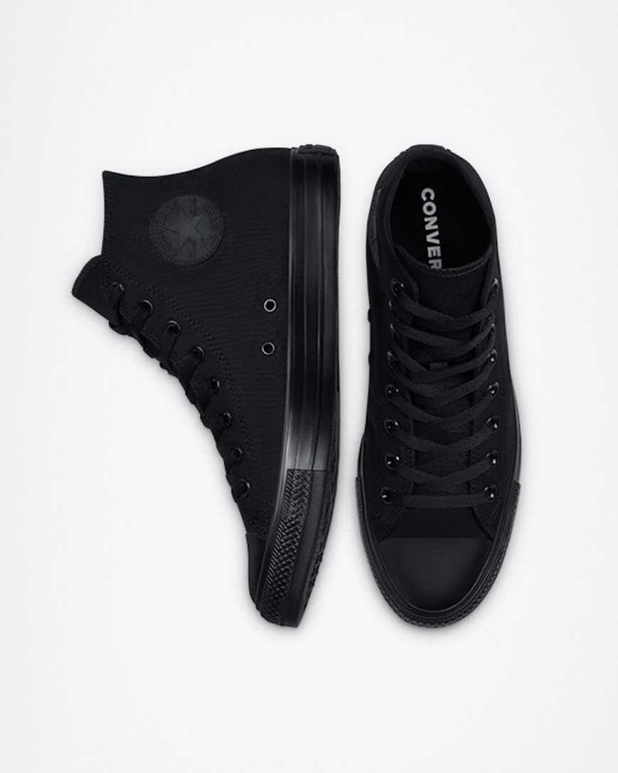 Converse Chuck Taylor All Star Classic Høye Sko Dame Svarte | 035AMCFLX