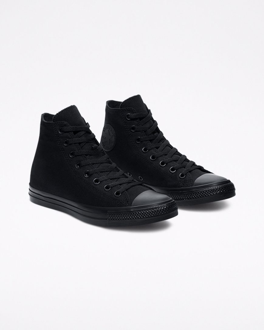 Converse Chuck Taylor All Star Classic Høye Sko Dame Svarte | 035AMCFLX