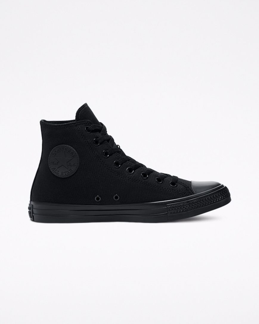 Converse Chuck Taylor All Star Classic Høye Sko Dame Svarte | 035AMCFLX