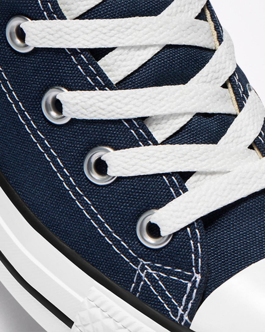 Converse Chuck Taylor All Star Classic Høye Sko Dame Marineblå | 063STEAFB