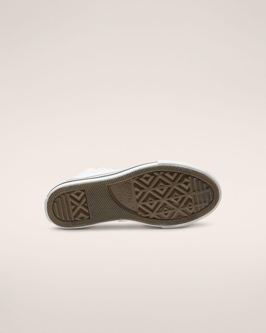 Converse Chuck Taylor All Star Classic Høye Sko Jente Hvite | 074LQSHNO