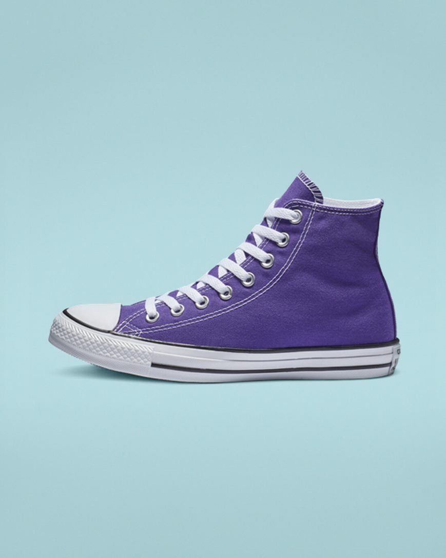 Converse Chuck Taylor All Star Classic Høye Sko Herre Lilla | 203LOFJVG